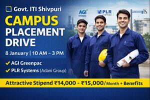 Govt ITI Shivpuri Job Placement Drive 2026
