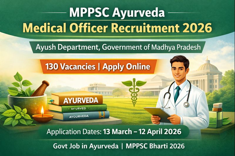MPPSC Ayurveda Medical Officer Bharti 2026