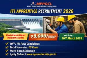 MPPGCL ITI Apprentices Selection Process 2026