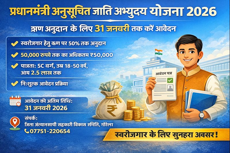 PM-AJAY Yojana 2026 Aavedan