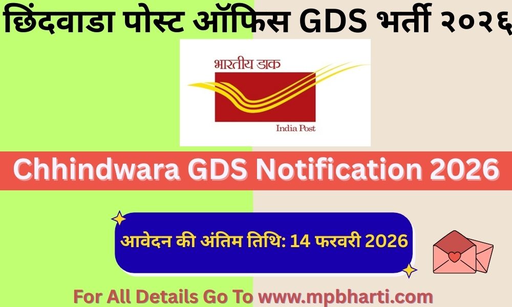 Chhindwara GDS Online Apply 2026