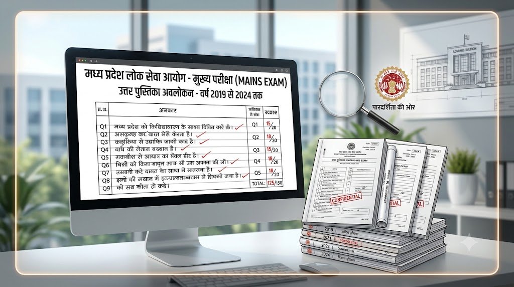 MPPSC Answer Key Update 2026