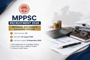 MPPSC Internal Accounts Examiner Officer Notification PDF