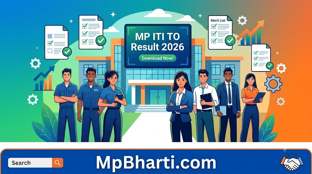 MP ITI Training Officer Result 2026