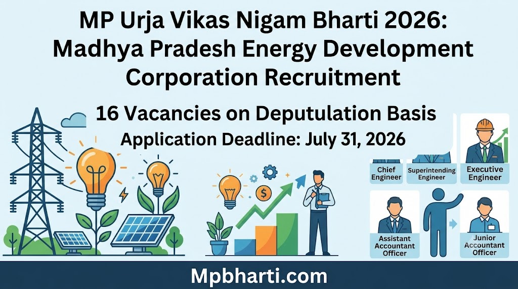 MP Urja Vikas Nigam Limited Recruitment 2026