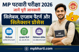 MP Patwari Bharti Syllabus and Exam Pattern