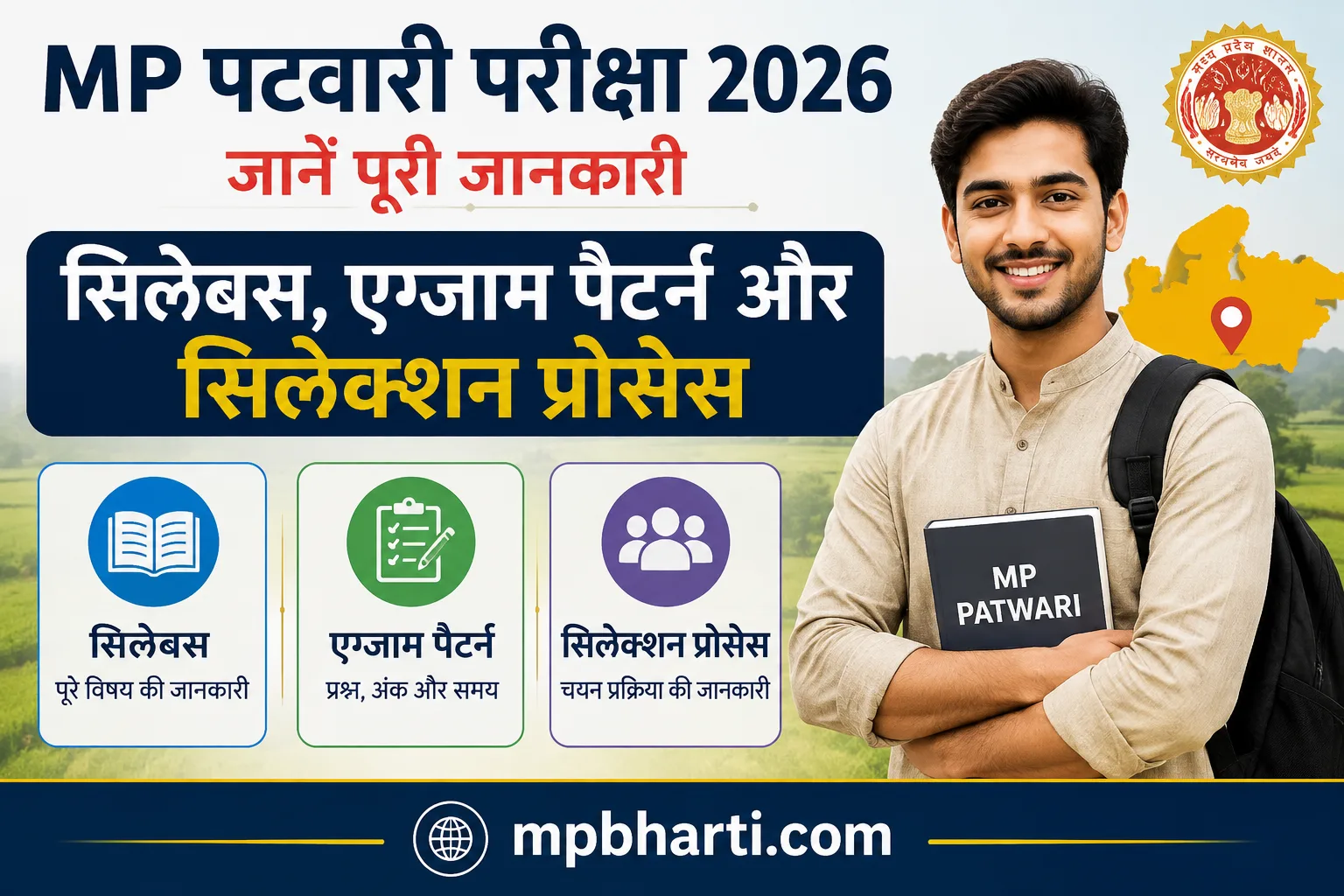 MP Patwari Bharti Syllabus and Exam Pattern