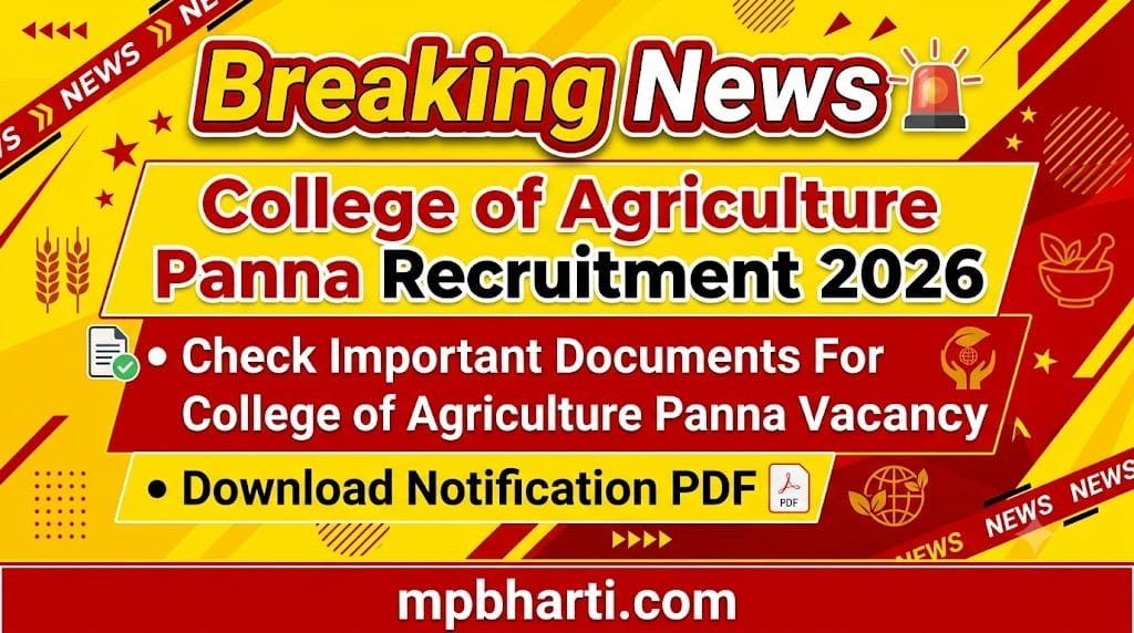 College of Agriculture Panna Bharti
