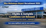 Maa Mahamaya Airport Ambikapur Bharti Result 2026