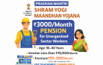 PM Shram Yogi Mandhan Yojana benefits In Hindi